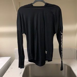 Long sleeve hooded Orangetheory T-Shirt